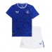 Everton Ashley Young #18 Heimtrikotsatz Kinder 2024-25 Kurzarm (+ Kurze Hosen)